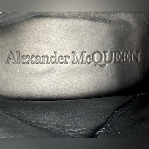 Alexander McQueen Black Tread Slick Boots - Size 38 - Picture 8 of 11